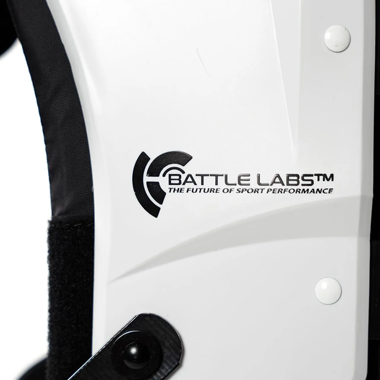 Battle Sports Defender Football Shoulder Pads with Aerospace Grade Materials, Ventilation System, Removable Sternum Protector, Foam Neck Roll