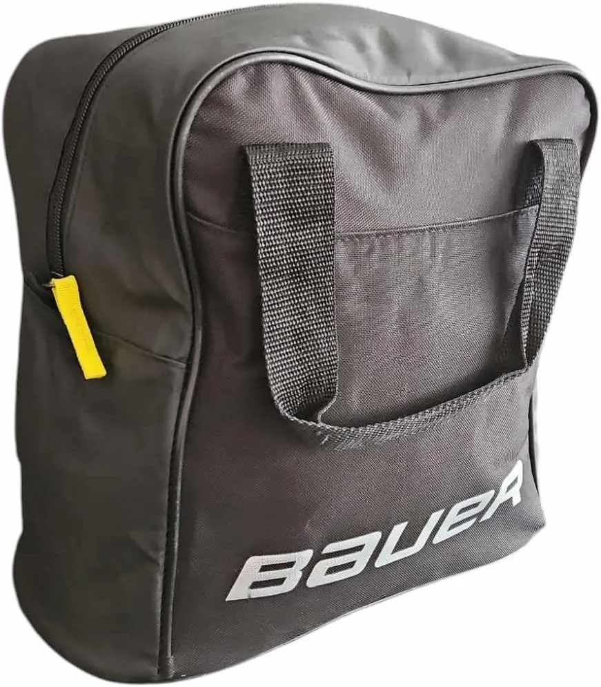 Bauer S14 Hockey Puck Bag, Black - Holds up to 50 pucks