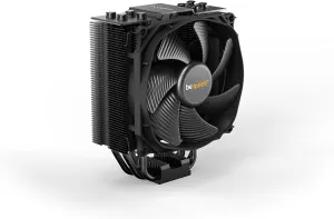 be quiet! Dark Rock Slim 180W TDP CPU Cooler with Silent Wings 3 120mm PWM Fan | Intel 1700 1200 2066 1150 1151 1155 2011 Square ILM | AMD4 AMD5 | Compact Construction | Black | BK024