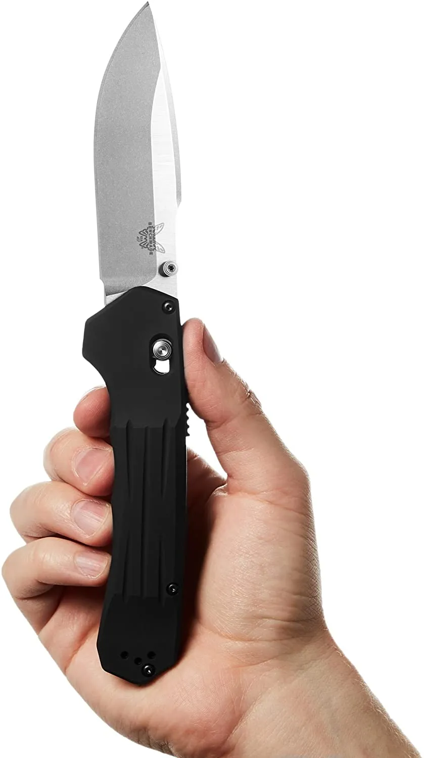 Benchmade 407 Vallation Folding Knife, Drop-Point Blade