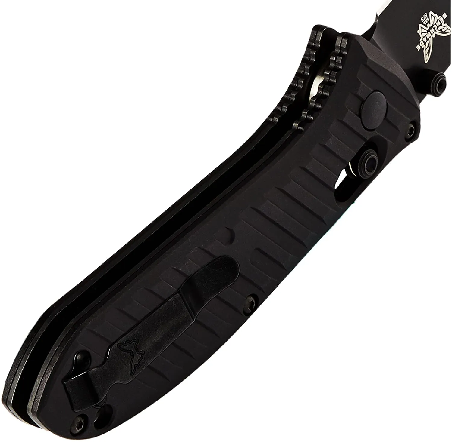 Benchmade 575BK Mini Presidio II Plain Drop-point Coated Finish Knife