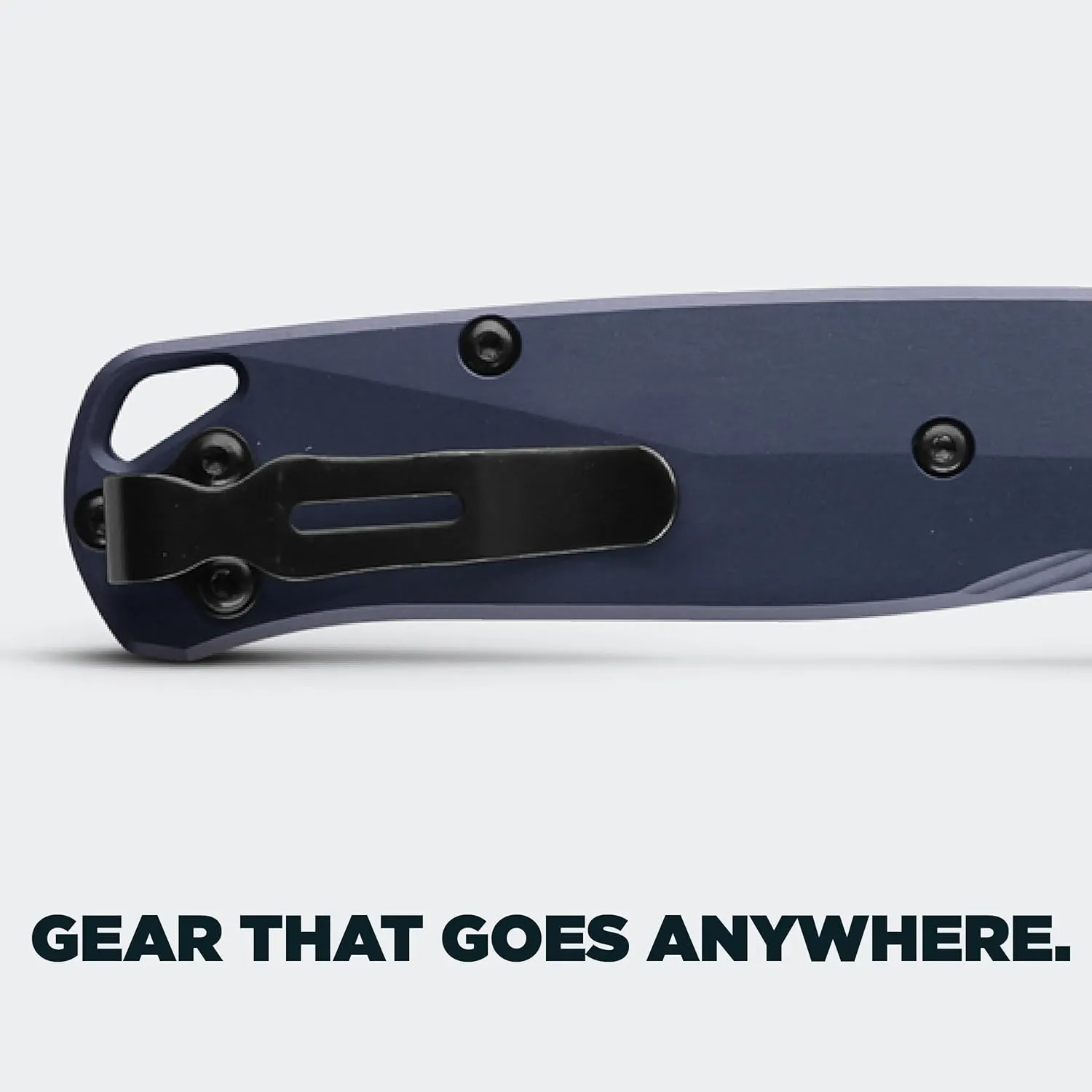 Benchmade - Bugout 535 EDC Knife, Drop-Point Blade, Crater Blue Handle (535SL-13)