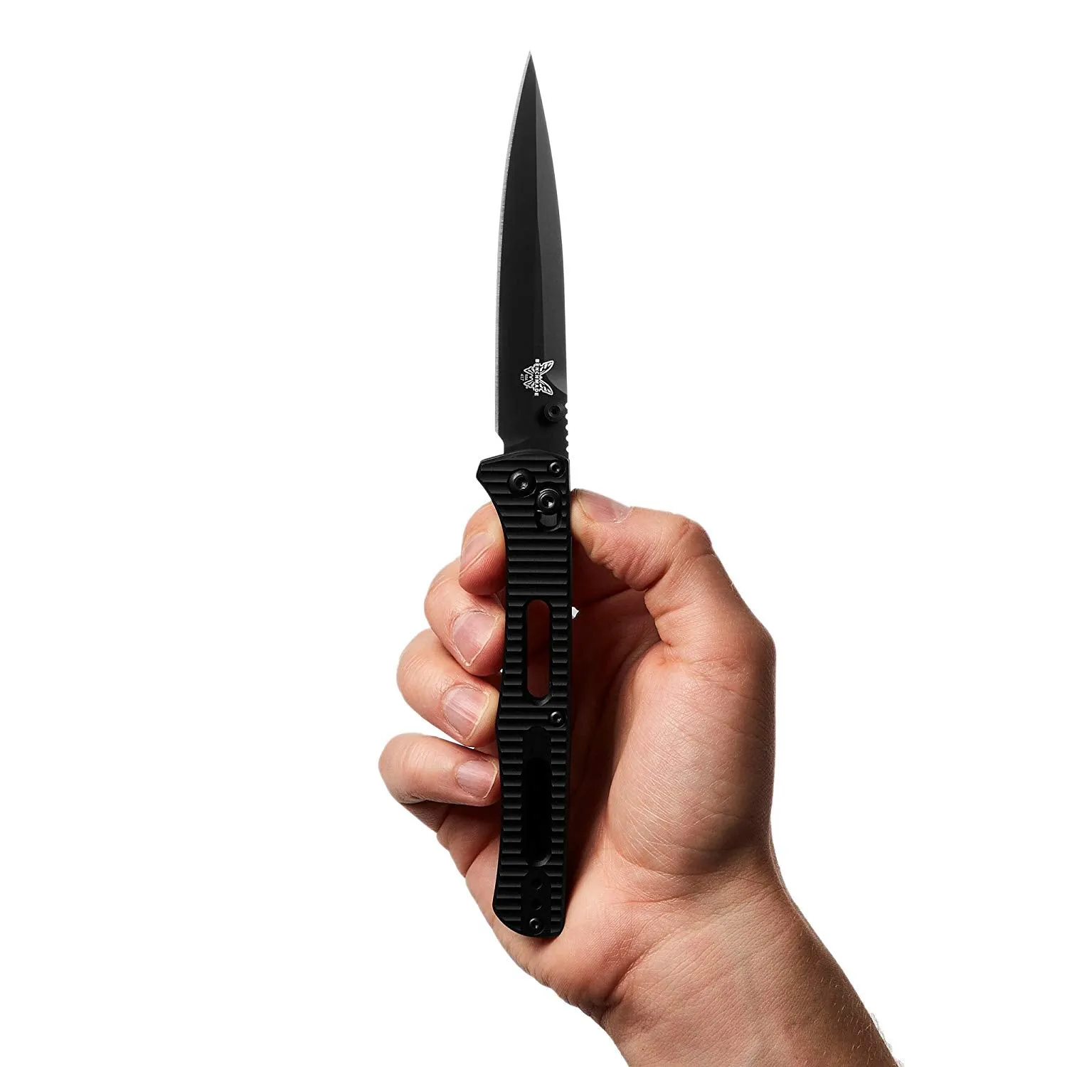 Benchmade - Fact 417 Minimalist Manual Open Folding Knife Made in USA, Spear-Point Blade