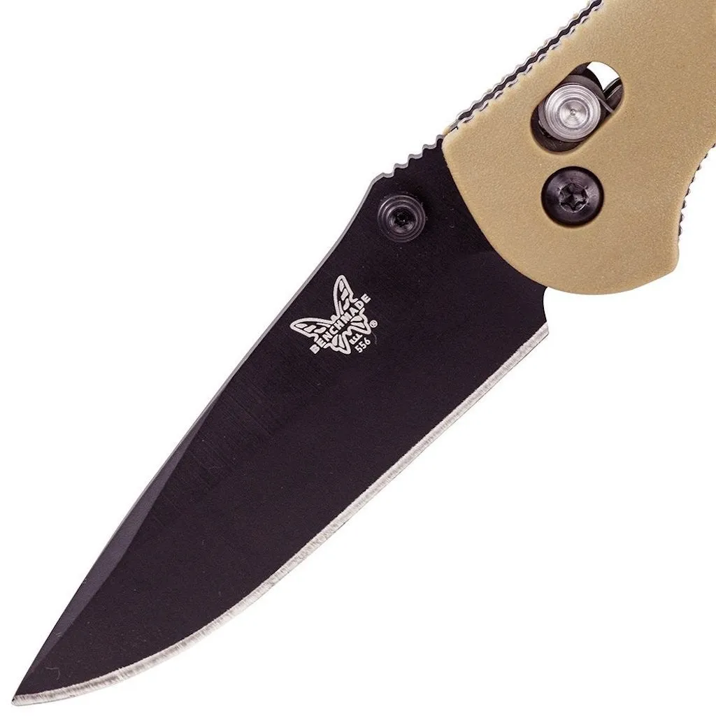 Benchmade - Mini Griptilian 556BKSN Knife, Drop-Point