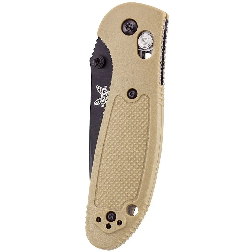 Benchmade - Mini Griptilian 556BKSN Knife, Drop-Point