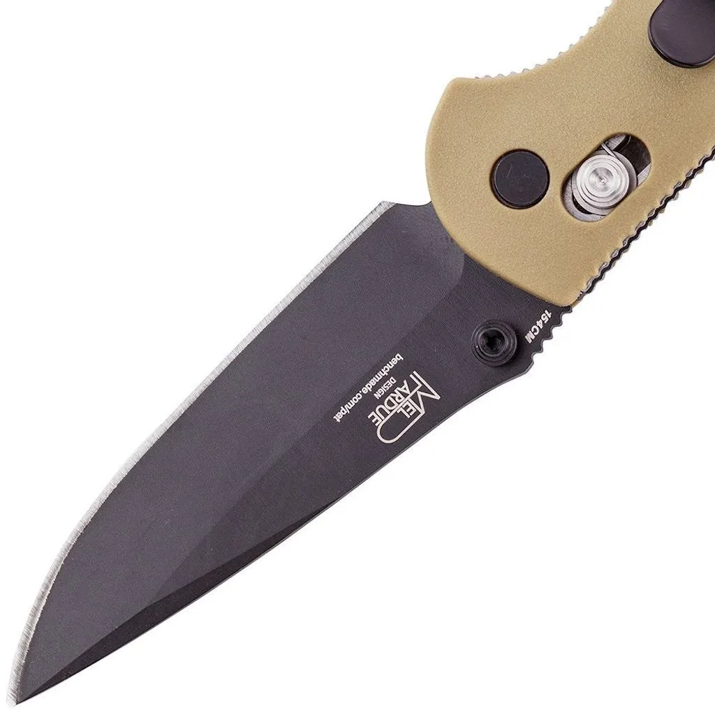 Benchmade - Mini Griptilian 556BKSN Knife, Drop-Point