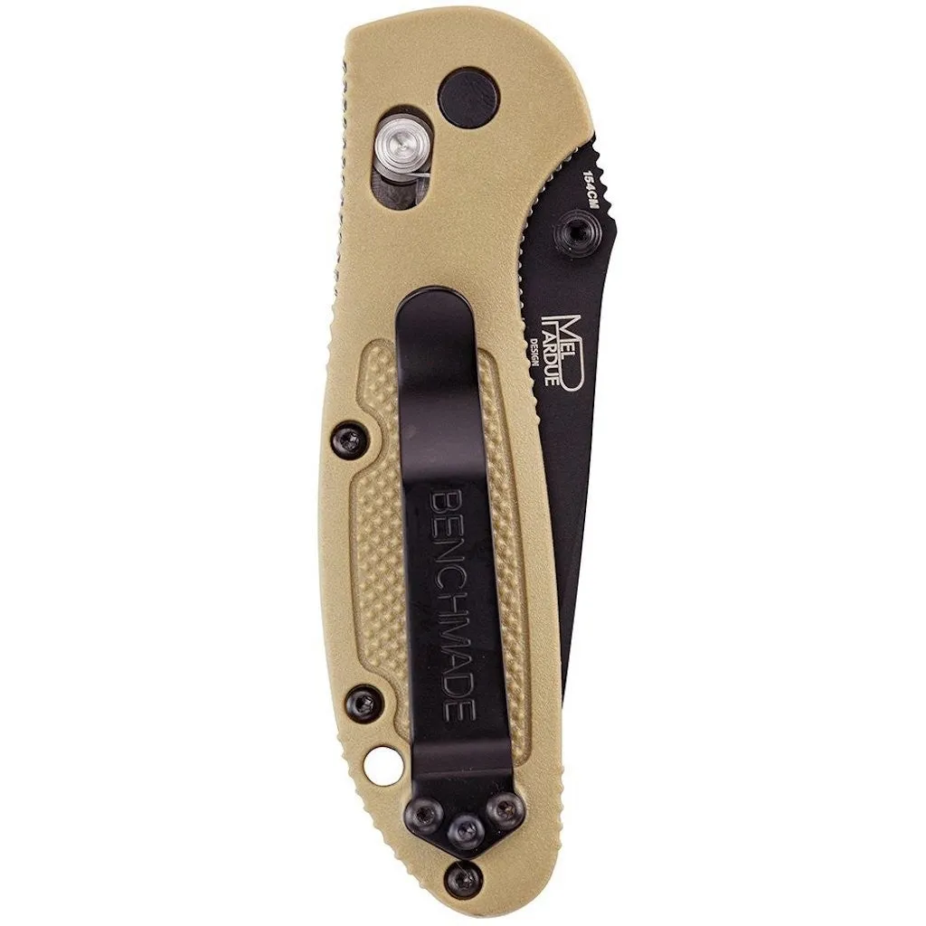 Benchmade - Mini Griptilian 556BKSN Knife, Drop-Point