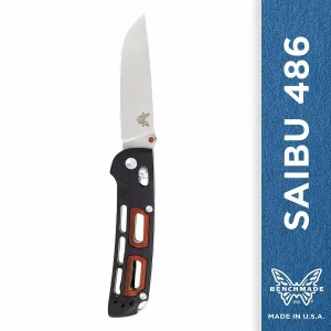 Benchmade NAKAMURA, SAIBU, AXIS, THUMB STD MPN: 486 Knife