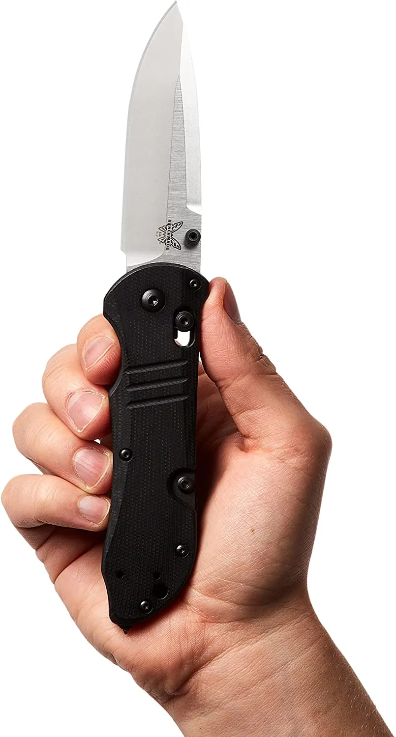 Benchmade Tactical Triage 917 Manual Open Folding Knife with Glass Breaker and Rescue Hook