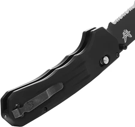 Benchmade Vallation 407SBK Vallation Folding Knife, Drop-Point Blade