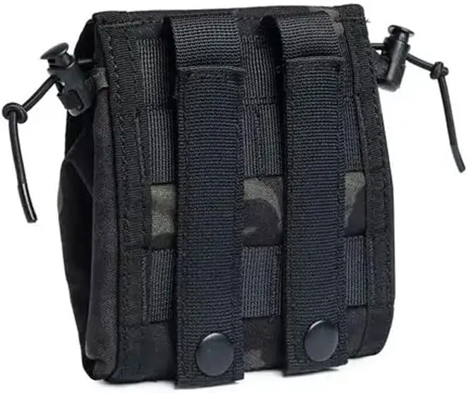 Beretta Tactical Foldable Dump Pouch withClosure & MOLLE System | Compact Roll-Up Utility Bag | Rugged Durable Water-Repellent Magazine Pouch