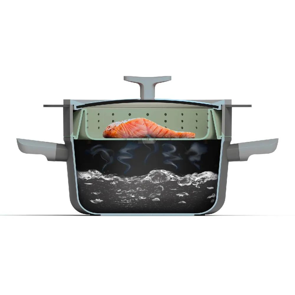 BERGHOFF Balance 2-In-1 Steamer & Strainer