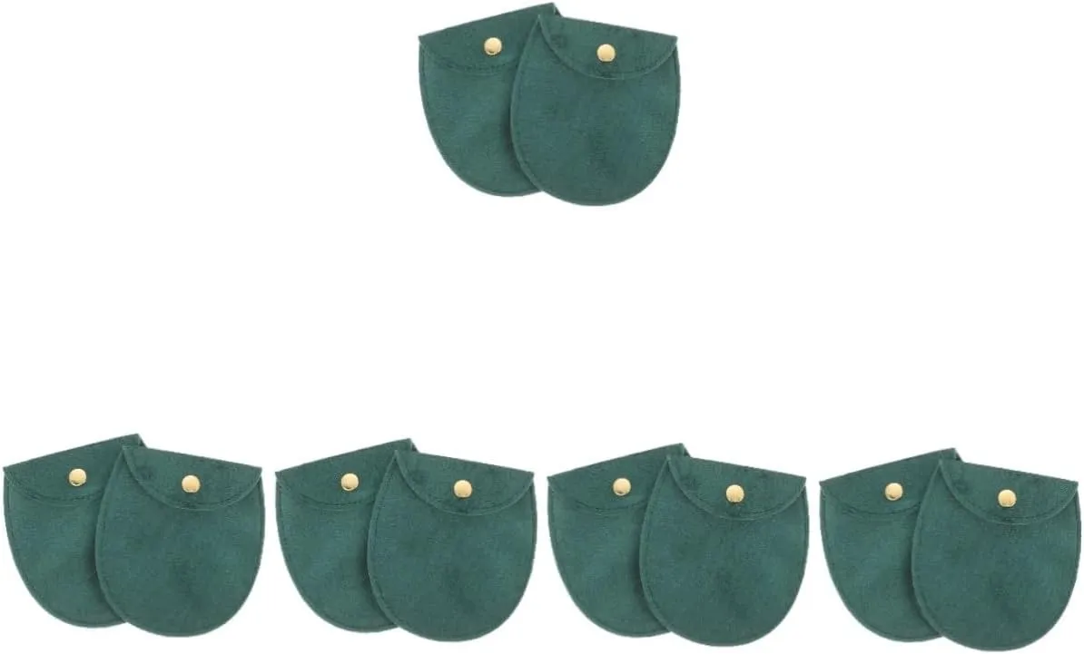 BESPORTBLE 5sets Watch Pouch Pocket Watch Storage Bag Retro Style Holder Roll Travel Case Scratch-Resistant Bag 2pcs*5