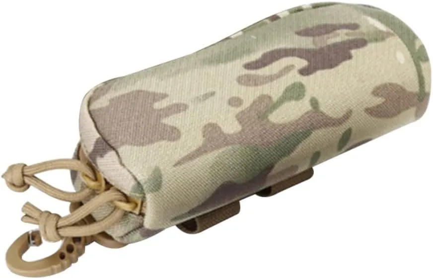 BESPORTBLE Camouflage Sunglasses Holder Bag Camping Gear Hiking Lightweight Sunglasses Case Tool Waterproof Fanny