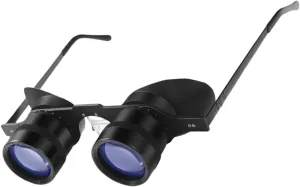 Binoculars 10x Magnification Waterproof Fishing Telescope Night Vision Magnifier for Low Light Conditions for Outdoor Activities
