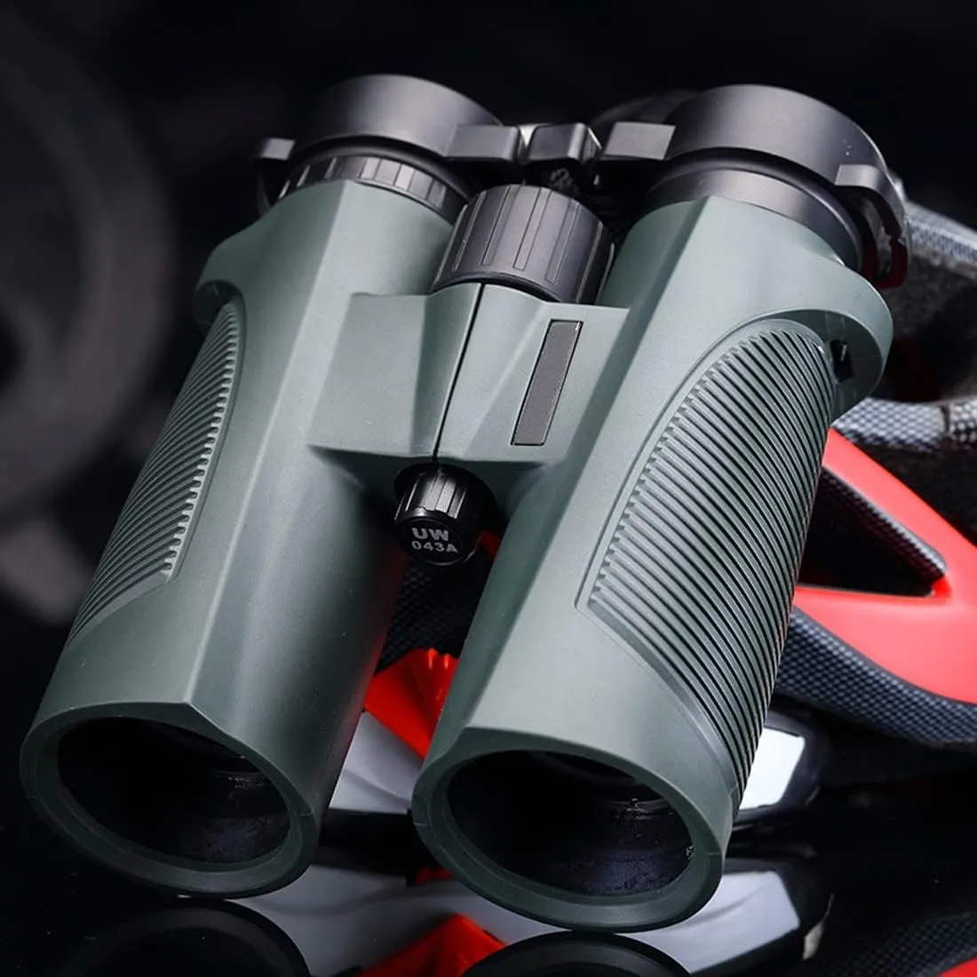 Binoculars, BAK4 Prism, FMC Lens, Waterproof Telescope, for Bird Watching, Hunting, Travel, Games, Stargazing Waterproof Lightweight Monocular (Green 8X Green)