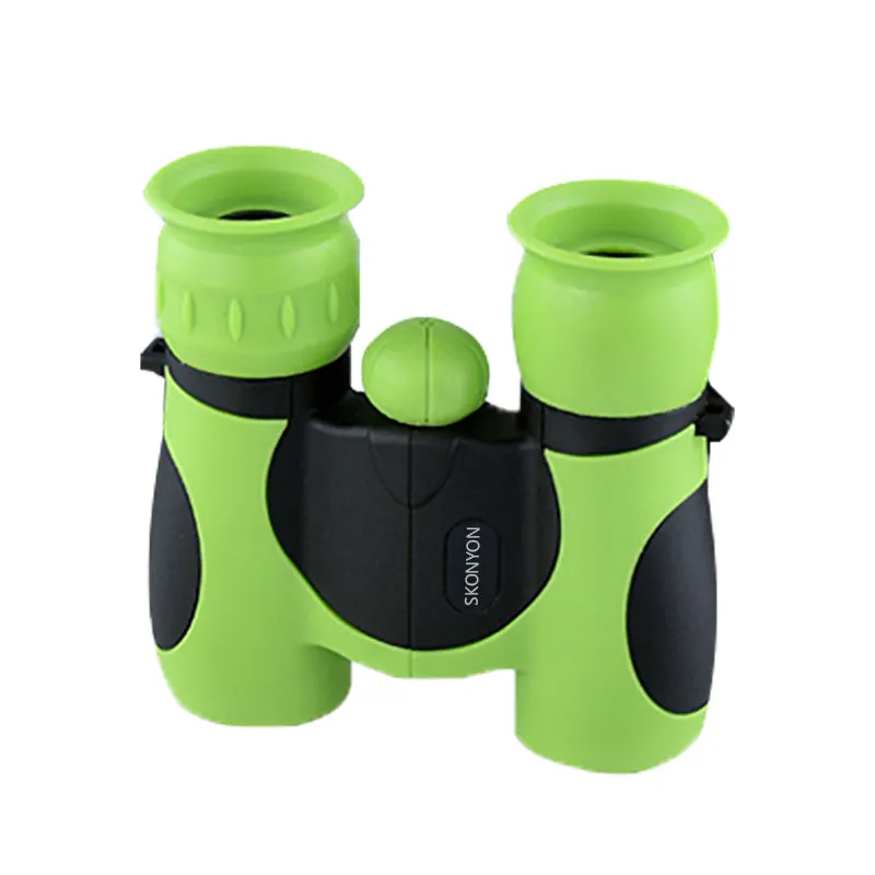 Binoculars for Kids High Resolution Best Gifts for 3-12 Years Boys Girls 8x21 - Adventure Toys Green Mini Compact Binocular Toys Kids Binoculars for Bird Watching, Hiking, Hunting, Outdoor Games