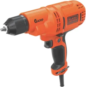 BLACK DECKER 6.0 Amp 3/8 in. Electric Drill/Driver Kit (DR340C)
