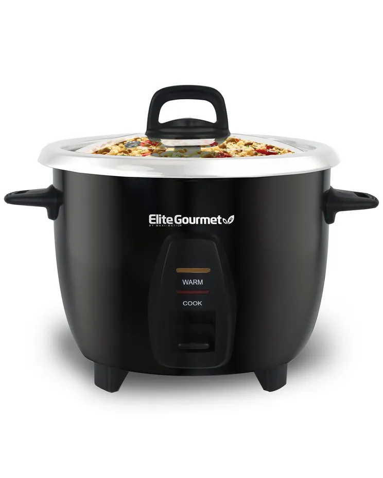 Blair Elite - 10 Cup Rice Cooker w/ Stainless Steel Cooking Pot