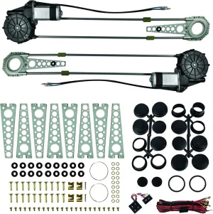 Blaupunkt BL205 Car Power Window Kit, 2-Door, 12 Volt Universal