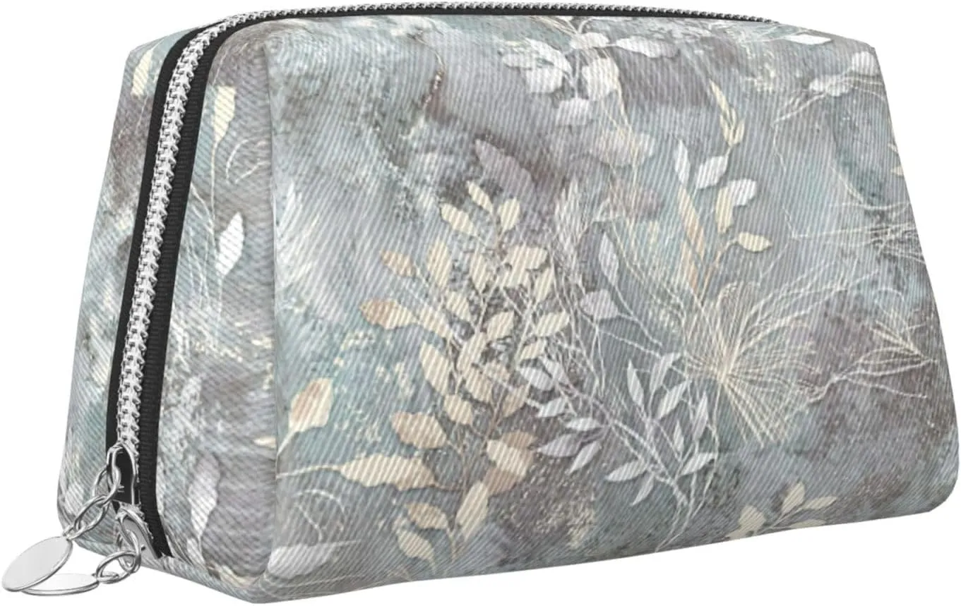 Blue Grace Flora Travel-Ready Toiletry Bag, Compact Makeup Organizer For Women