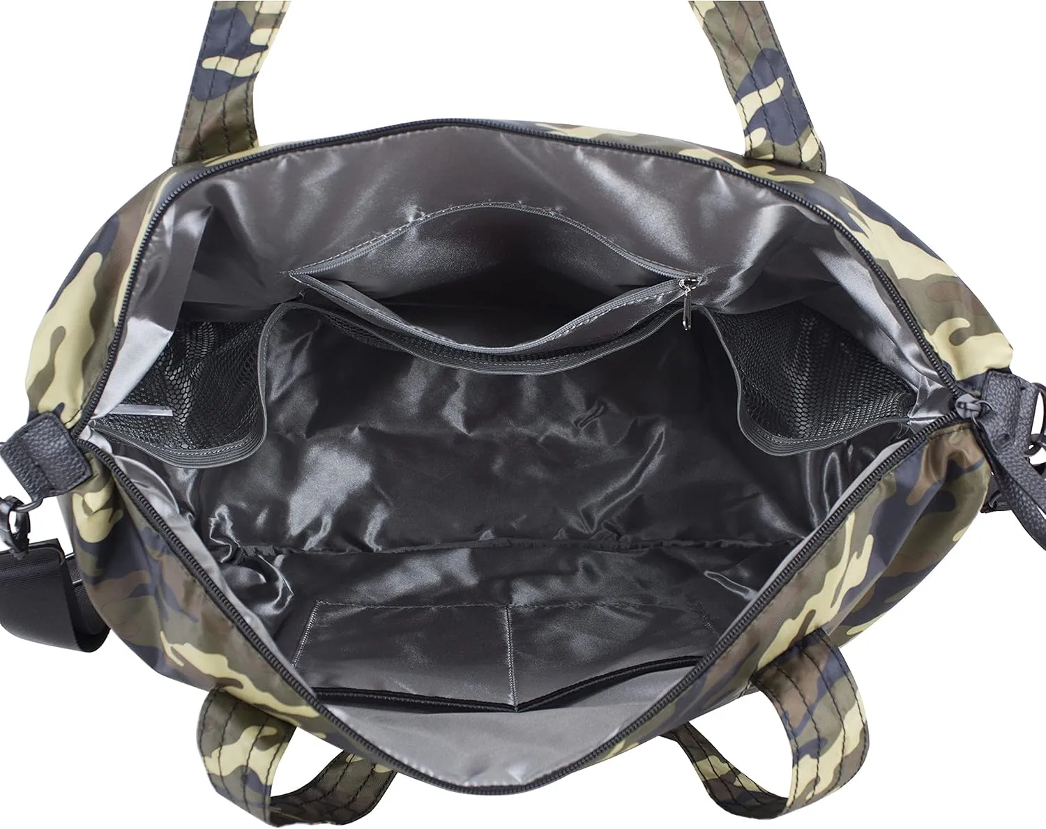 BODHI Metro Soft Puffy Shoulder Bag Travel Duffel Tote Carry on Luggage Sport Weekender Overnight Women For Spirit Airlines