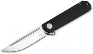Boker Plus Cataclyst G10 - 2.95" Folding Knife 440C Blade, Backflipper and Framelock Design with Black G10 Scales - 01BO674