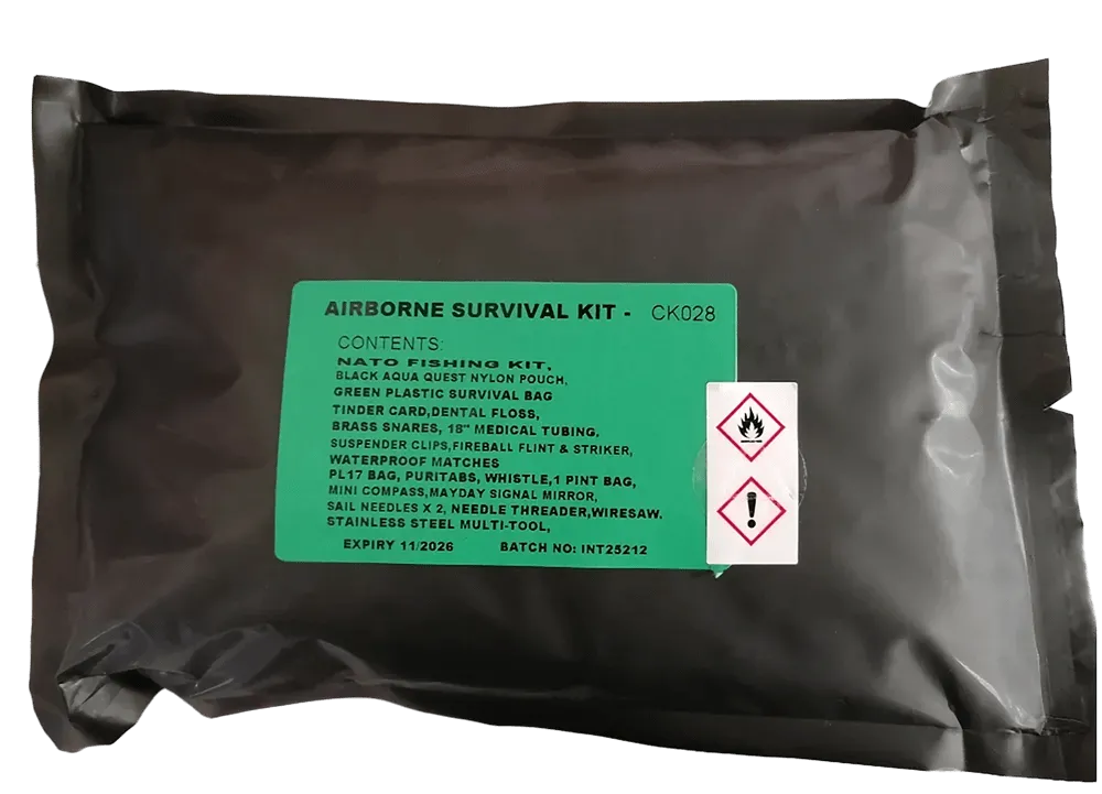British Army Special Forces Airborne Survival Kit