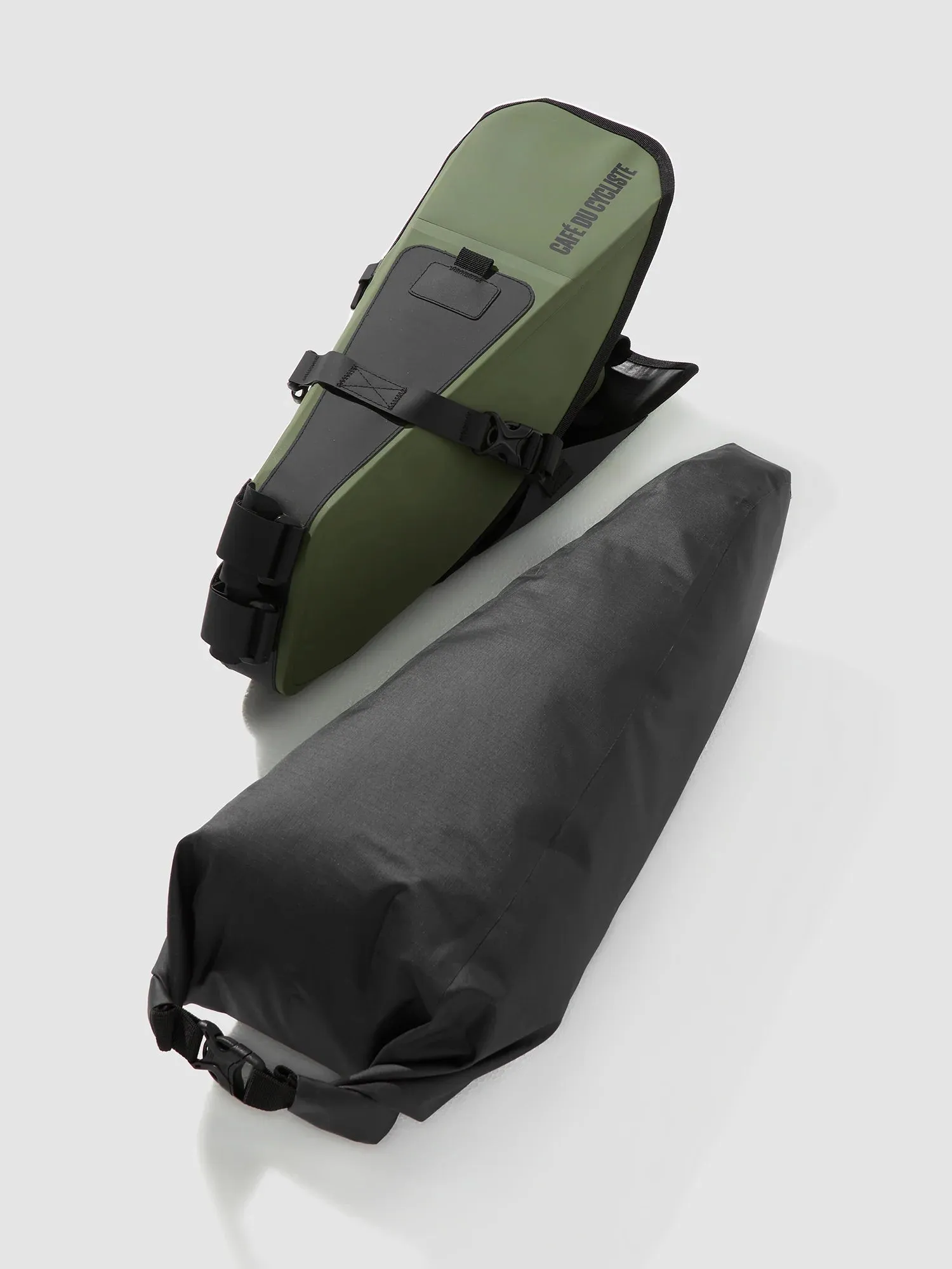 Café du Cycliste Bike Packing Saddle Bag Khaki