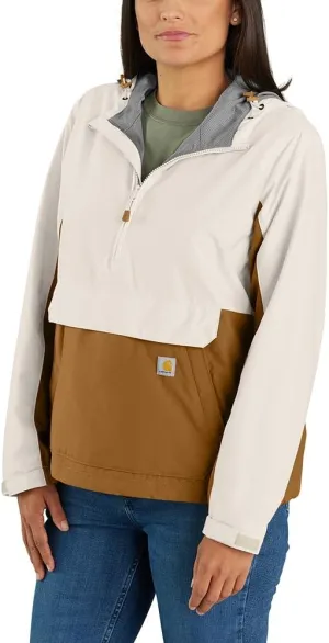 Carhartt Women's Rain Defender Loose Fit Lightweight Packable Anorak