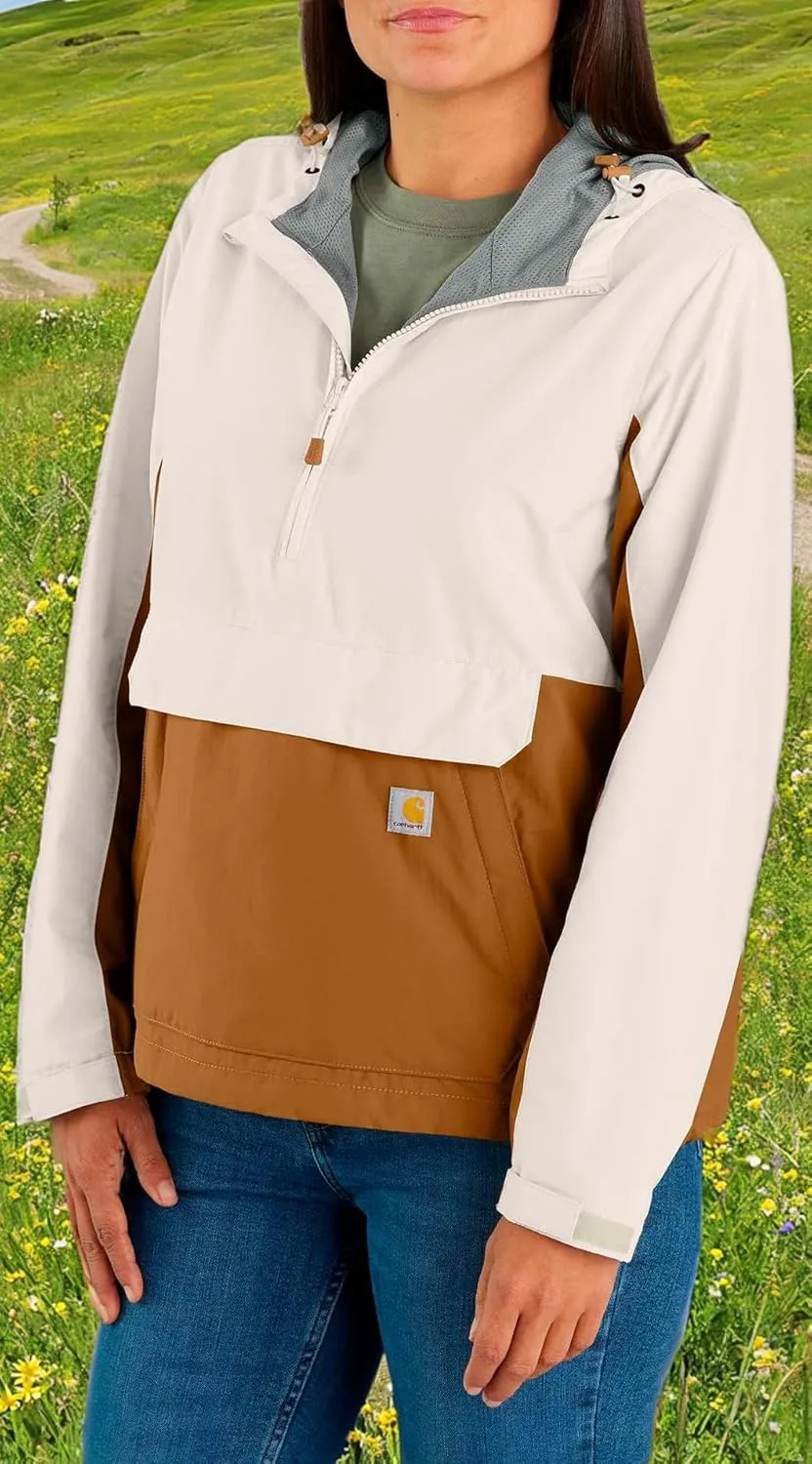 Carhartt Women's Rain Defender Loose Fit Lightweight Packable Anorak