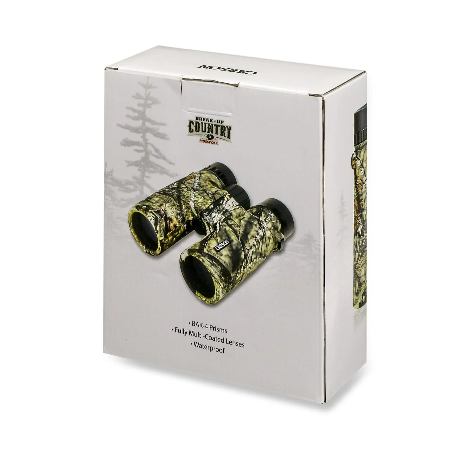 Carson JR Series 10x42mm Waterproof Binoculars in Mossy Oak
