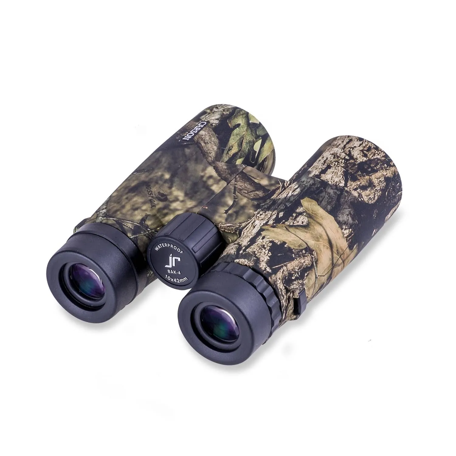 Carson JR Series 10x42mm Waterproof Binoculars in Mossy Oak