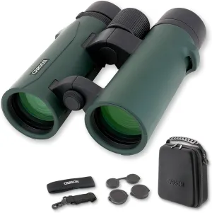 Carson RD Series 8x42mm Open-Bridge Waterproof High Definition Full Sized Binoculars (RD-842)