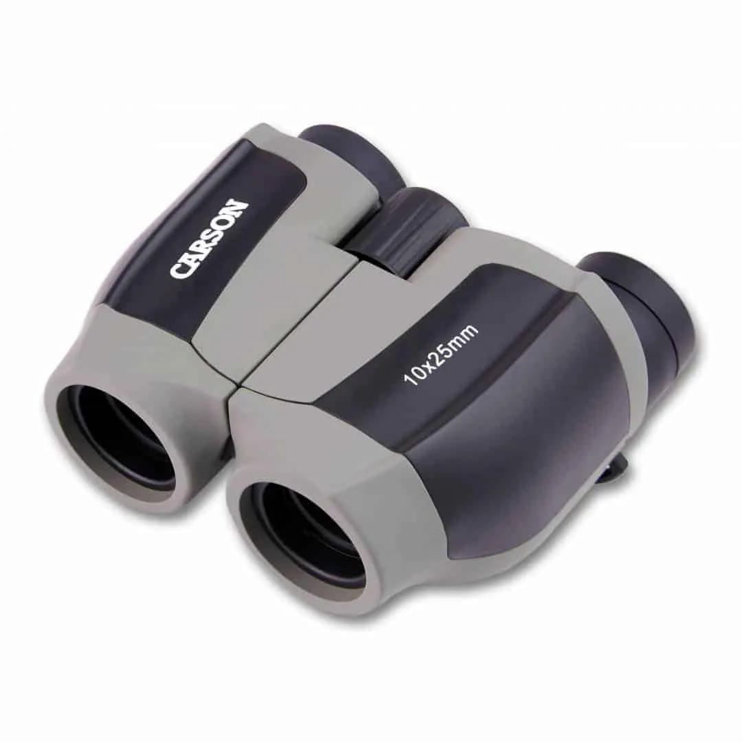 Carson ScoutPlus™ 10x25mm Porro Prism Compact Binoculars