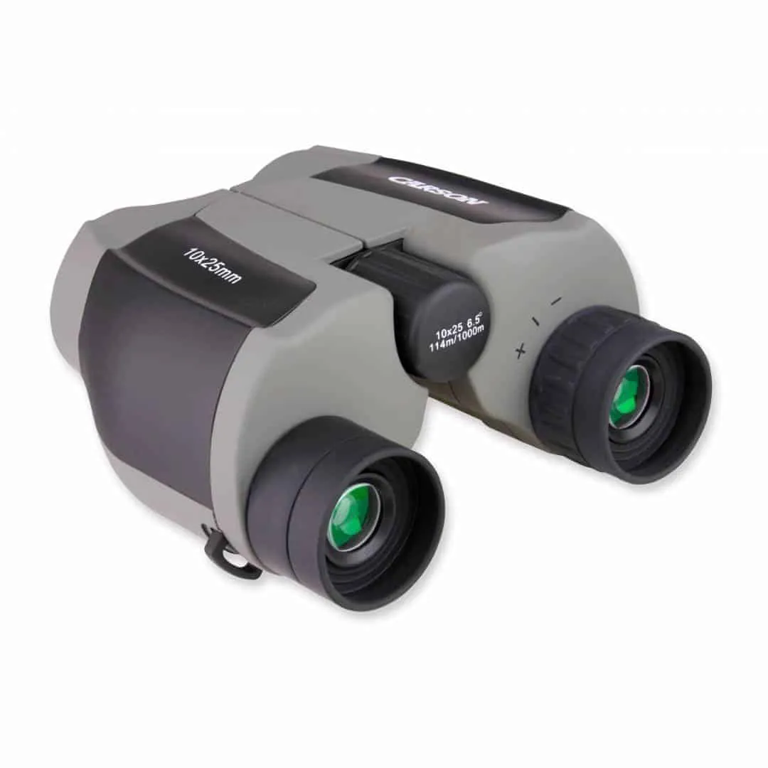 Carson ScoutPlus™ 10x25mm Porro Prism Compact Binoculars