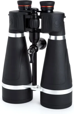 Celestron 72031 SkyMaster Pro 20x80mm Waterproof Porro Prism Binoculars with Rubber-Armoured Protection, Multi-Coated Lens, BaK-4 Prism Glass and Deluxe Carry Case, Black