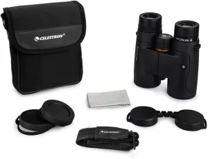 Celestron 72322 Nature DX 8x42 Outdoor and Birding Binoculars, Fully Multi-Coated with BaK-4 Prisms, Rubber Armoured, Fog & Waterproof