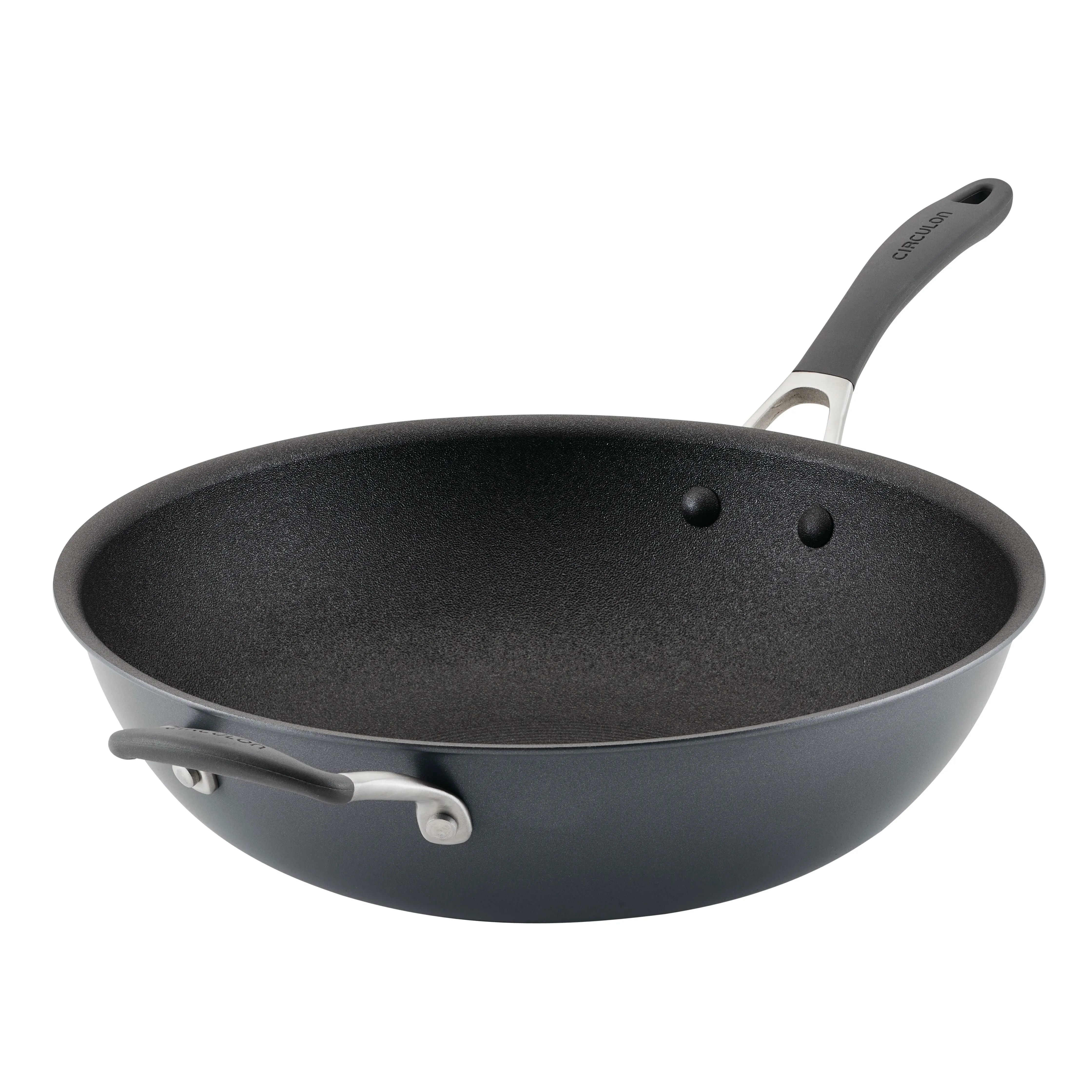 Circulon ScratchDefense A1 34cm Stirfry Pan with Helper Handle