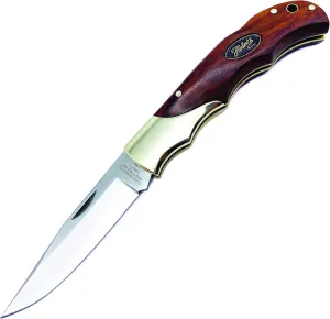 Classic Gentleman Edition Pocket Folding Knife: Handcrafted Cocobolo Wood, Nickel Silver and Brass Handle, 440 Steel Super Blade, Germany Brand, Collectible for Outdoor Everyday Carry
