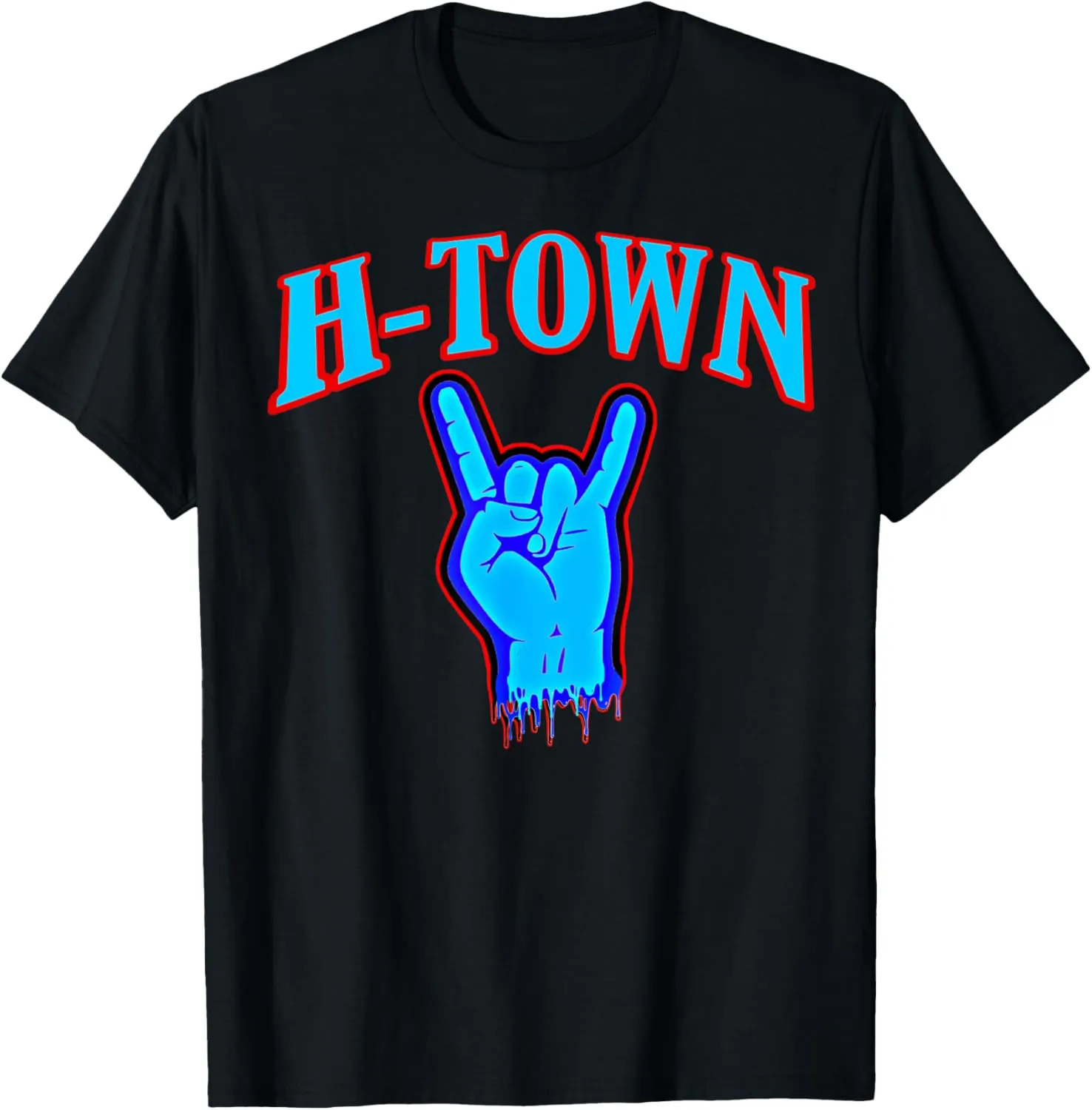 Classic Houston H-Town Hand Sign For Sport Fans Of Houston T-Shirt