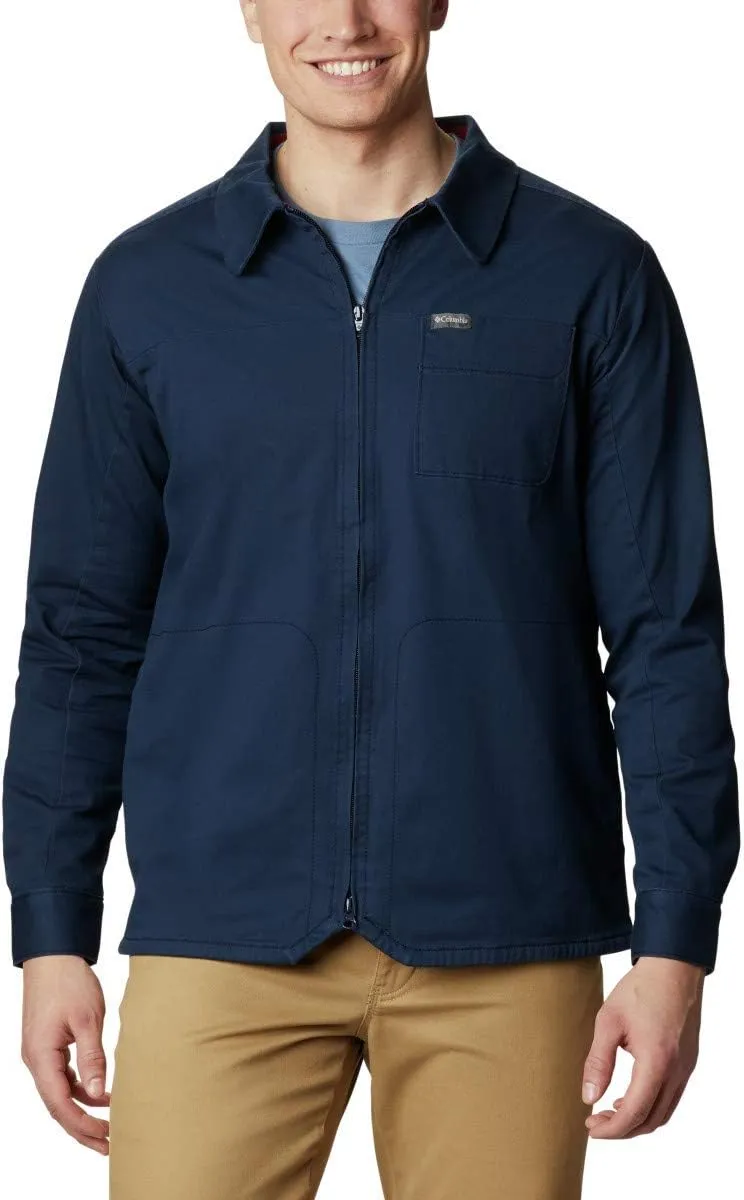 Columbia Men's Rugged Ridge Shirt Jacket Collegiate Navy