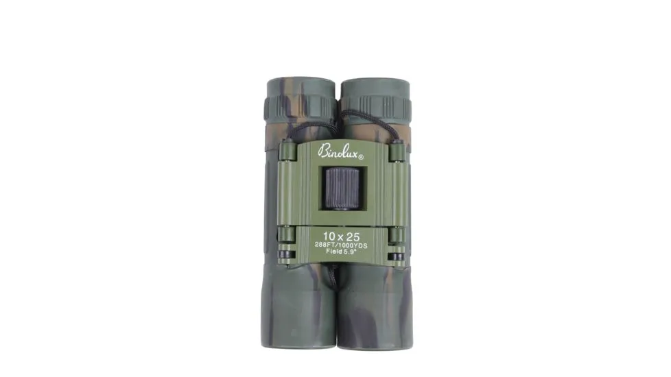 Compact 10X25mm Binoculars - Camo