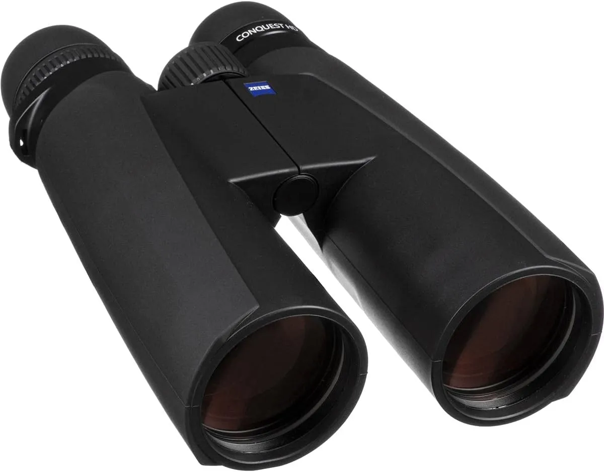 Conquest HD Binoculars Waterproof, Compact with LotuTec T HD Coated Glass for Optimal Clarity in All Weather Conditions for Bird Watching, Hunting, Sightseeing, Black