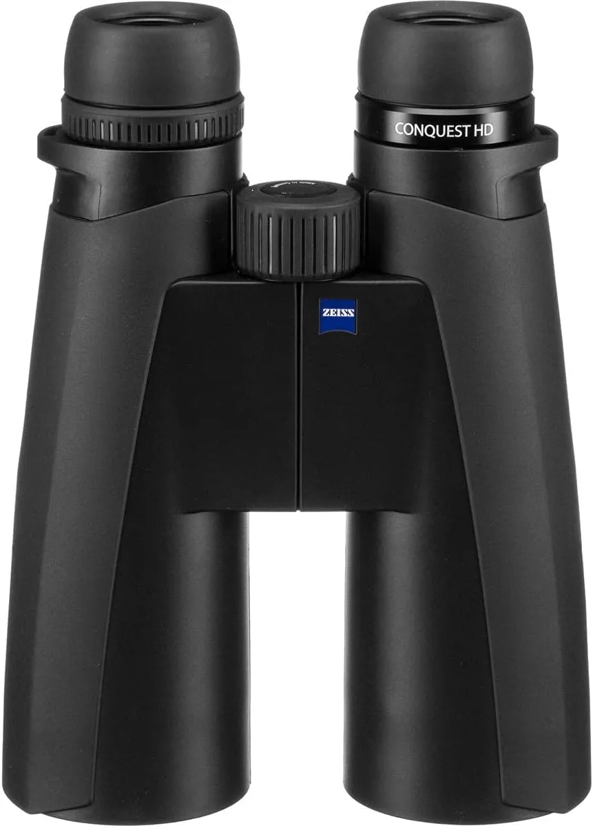 Conquest HD Binoculars Waterproof, Compact with LotuTec T HD Coated Glass for Optimal Clarity in All Weather Conditions for Bird Watching, Hunting, Sightseeing, Black