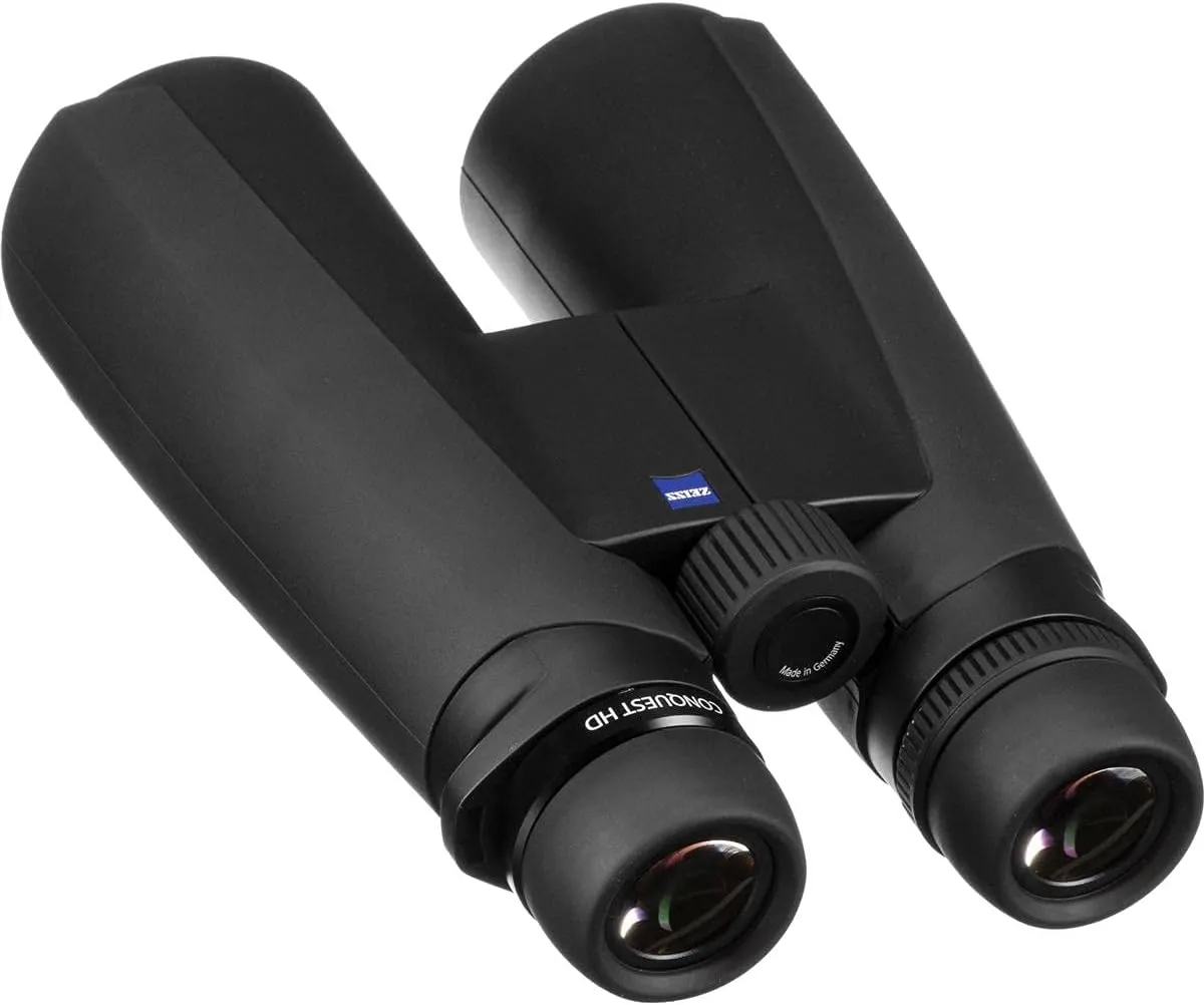 Conquest HD Binoculars Waterproof, Compact with LotuTec T HD Coated Glass for Optimal Clarity in All Weather Conditions for Bird Watching, Hunting, Sightseeing, Black