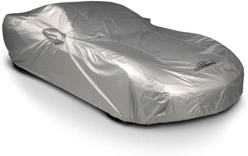 Coverking Custom Fit Exterior Car Cover Designed for Select Mercedes-Benz CLA250 Model Vehicles: Silverguard Fabric, Silver