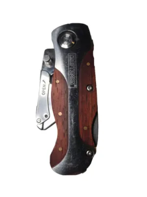 Craftsman Wood Folding Lock back Utility Knife