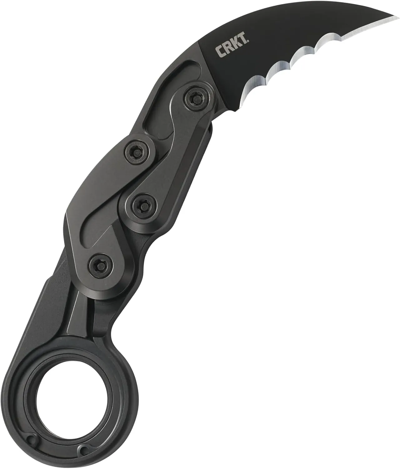 CRKT Hunting Folding Blade Karambit 2.41" D2 Black Tini Handle