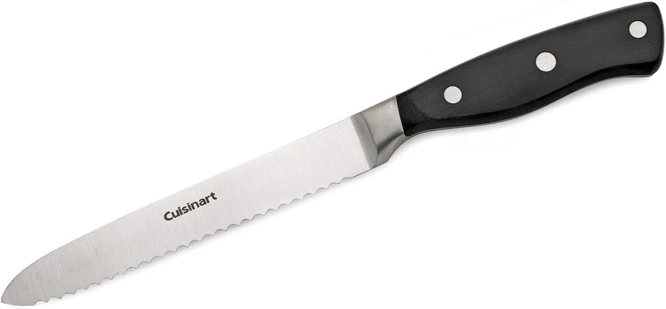 Cuisinart C77TR-2P Triple Rivet Collection 2-Piece Knife Set, 5.5-Inch Utility and 3.5-Inch Paring